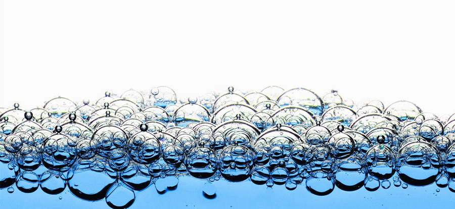 (圖:水性消泡劑的消泡效果)