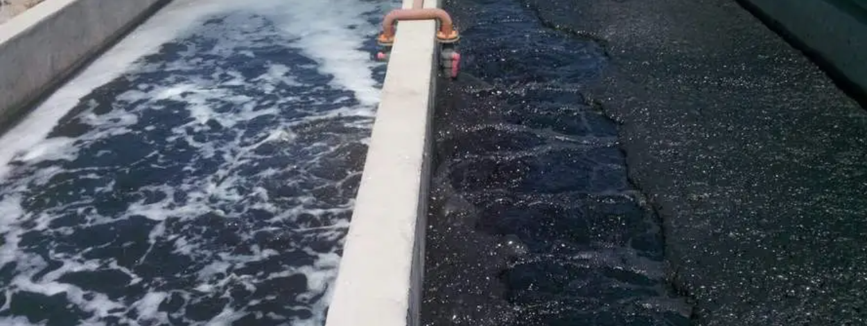 （圖：污水處理起泡場(chǎng)景）