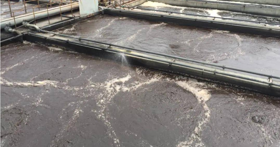 (圖:污水處理起泡池)